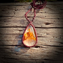 Load image into Gallery viewer, Hematoid quartz necklace
