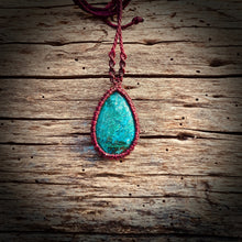 Load image into Gallery viewer, Chrysocolla necklace
