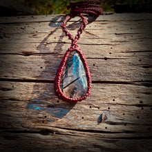 Load image into Gallery viewer, Tourmalinated quartz necklace
