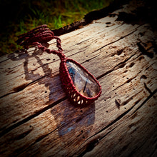 Load image into Gallery viewer, Tourmalinated quartz necklace
