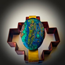 Load image into Gallery viewer, Azurite with malachite
