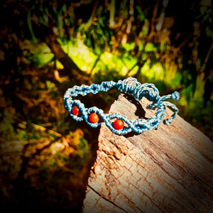 Carnelian beads bracelet
