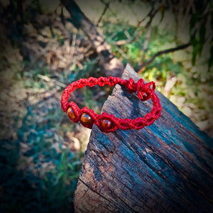Tiger eye beads bracelet