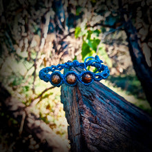 Load image into Gallery viewer, Wood jasper beads bracelet
