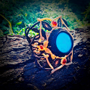 Amazonite bracelet (unique design)