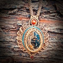 Load image into Gallery viewer, Stramatolite necklace (unique design)
