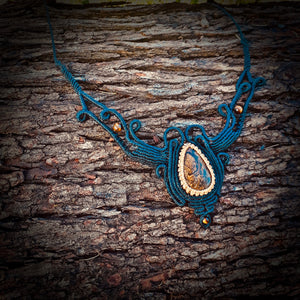 Stramatolite necklace (unique design)
