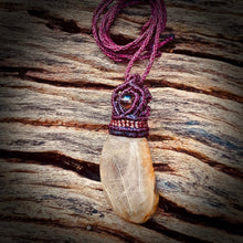 Load image into Gallery viewer, Rutilated quartz necklace
