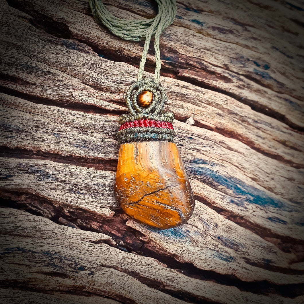 Tiger's eye necklace
