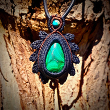 Load image into Gallery viewer, Malachite pendant
