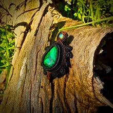 Load image into Gallery viewer, Malachite pendant
