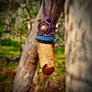 Picture jasper necklace