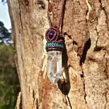 Load image into Gallery viewer, Crystal quartz necklace
