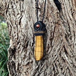 Tiger's eye necklace