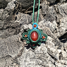 Load image into Gallery viewer, Carnelian pendant

