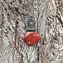 Load image into Gallery viewer, Red jasper necklace
