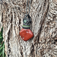Load image into Gallery viewer, Red jasper necklace
