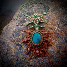 Load image into Gallery viewer, Chrysocolla necklace (unique design)
